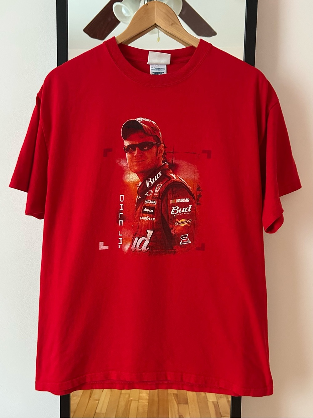 Vintage 2006 Chase Authentics Dale Earnhardt & Jr NASCAR racing tee shirt Y2K